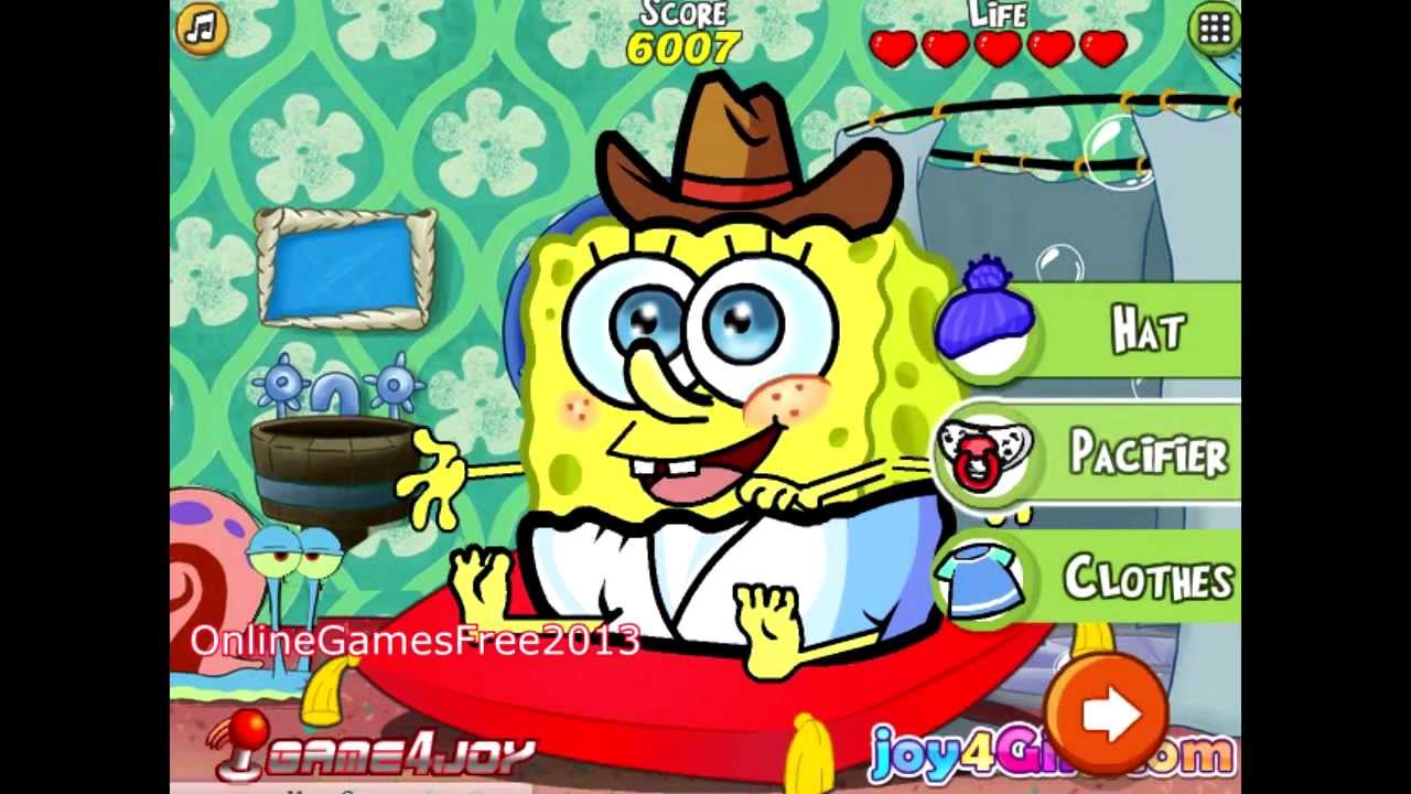Spongebob games online